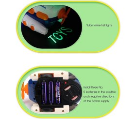 Resim LRS Store Sesli ve Işıklı Hareketli Uzay Mekiği Oyuncak – Eğlenceli ve Öğretici Çocuk Oyuncak Uzay Aracı 