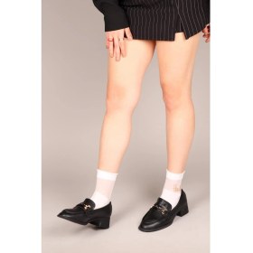 Resim Birikon LİNA Cilt Loafer SİYAH 