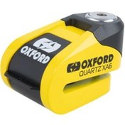 Resim Oxford Quartz Xa6 Alarmlı Disk Kilidi Sarı 