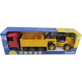 Resim STOREMAX - Man Damperli Kamyon Ve Fr 130 Kepçe Ölçekli Model 1178367 