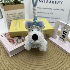 Resim OEMG 1 Adet Karikatür Çanta Çekicilik Anahtarlık Sevimli Iyi Şanslar Hediye Peluş Oyuncaklar Bebekler (Yurt Dışından) 