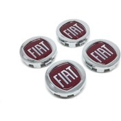 Resim Fiat Krom Geçme Jant Göbeği 4 Lü 50-42Mm (432581013) 