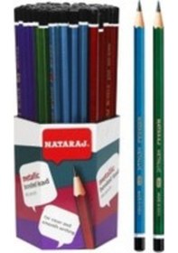 Resim Nataraj 72 Li Kurşun Kalem Metallıc 