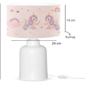 Resim Homing Unicorn Çocuk Odası Abajur 241286 