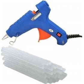 Resim 20 Watt İnce Silikon Tabancası + 10lu İnce Silikon 