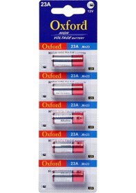 Resim Oxford 23A MN23 V23A V23GA 12 Volt Alkalin Pil 5’li Paket 