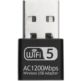Resim Xiaxiaoer Cbtx 1200 Mbps USB Wıfı Adaptörü 2.4/5 Ghz Çift Bant Kablosuz Alıcı (Yurt Dışından) 