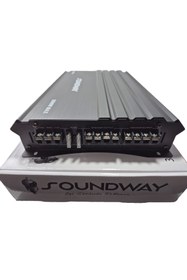 Resim Soundway Amfi - 4 x 60 RMS Ses ve Bass Amfisi 3500W - SG-60.4 AB Class Oto Anfi 