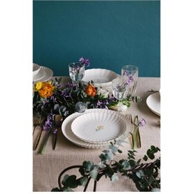 Resim Kütahya Porselen Tiny Miny Yemek Takımı 27 Parça 6 Kişilik BNLZF27YT4012673 Krem Rengi 