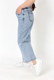 Resim Asortik Kids Çocuk Mom Jeans Kot Pantolon Yüksek Bel Geniş Kesim 