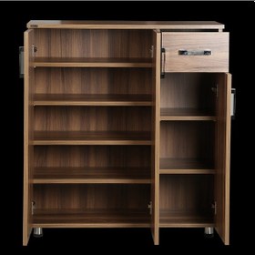 Resim Ayakkabılık Çok Amaç Model Parlak Ceviz Hard Suntalem Demonte 5R (390859886) Kiraz 