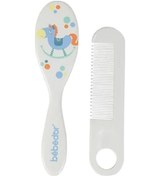 Resim Bebedor At Desenli Fırça ve Tarak Seti 