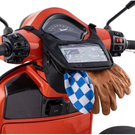 Resim Premium Vespa Gidon Çantası *Siyah* / Premium 