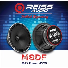 Resim Reiss Audio 20 Cm Midrange Çifti 700 Wat 300 Rms Profosyonel Seri Rs-gm8s 