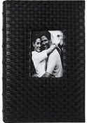 Resim Siyah Deri Fotoğraf Albümü (10x15cm) 46300B 