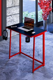 Resim Fahrettin Küçük DRAGON Oyuncu Masası Çalışma Masası Ofis Masası Yemek Masası Okul Masası Genç Odası 50x80 Cm 