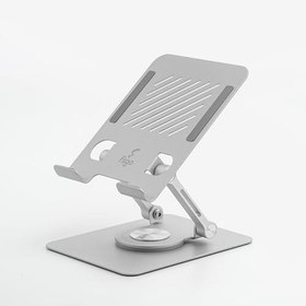 Resim fiigo 360 Derece Dönebilen Tablet ve Telefon Standı Metal Silver 