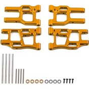 Resim Moveevo 1/10 Rc Araba Ptg2 İçin Metal Yükseltme Parçaları - Altın Renkli Bjm369 Salıncak Aksı Seti 