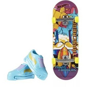 Resim Hot Wheels Skate Temalı Parmak Kaykay ve Ayakkabı Paketleri HMY18-HVK39 