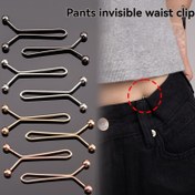 Resim 12 adet Kadınların Görünmez Bel Klipsi Pantolon Tutucuları - Metal Top Pinleri, Eşarp, Saç Bandı ve Kemer Sabitlemesi için - Giysileri Sıkılaştırma ve Sabitleme için Mükemmel - Plaj, Gece, Spor ve Daha Fazlası için İdeal - Günlük Seyahat Gereksinimleri, Moda Aksesuarı | Şık Metalik Bitiş | Dayanıklı Metal Pinler, Eşarp Tutucu 