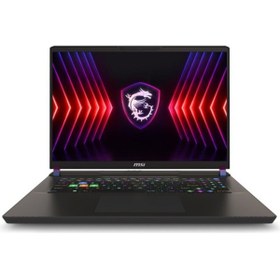 Resim MSI NB VECTOR 17 HX A14VHG-838XTR I9-14900HX 32GB DDR5 RTX4080 GDDR6 12GB 2TB SSD 17.0 QHD+ 240Hz DOS 