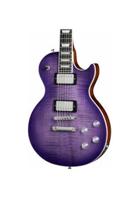 Resim Epiphone Les Paul Modern Figured Elektro Gitar Purple Burst 