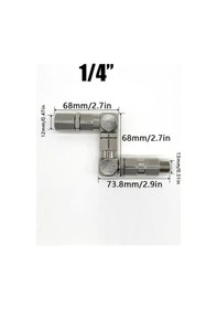 Resim Willowhaven 1/4 İnç Paslanmaz Çelik Manuel Boya Tabancası 360 Döner Bağlantı 