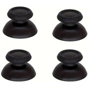 Resim Willowhaven Ps5 Kontrolcü İçin 4 Adet Siyah Kaymaz Abs Analog Joystick Başlık Yedek 