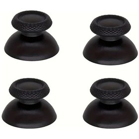 Resim Willowhaven Ps5 Kontrolcü İçin 4 Adet Siyah Kaymaz Abs Analog Joystick Başlık Yedek 