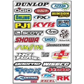 Resim Sevenkardeşler A4 Sticker 005 Tek Paket Çoklu Sticker 