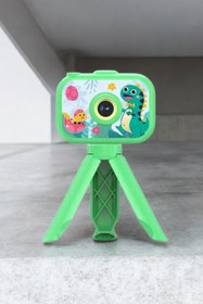 Resim ZERO LAND HN-SHOP Ayaklı Mini Fotoğraf Makinesi Çocuk Için Eğitici Video Kamera 