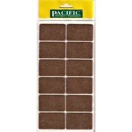 Resim Pacific Kaydırmaz Keçe Kare 1plk=12 Ad 35 x 55 Kahve 