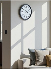 Resim Büro Ev Ofis Hediyesi İçin 36cm Gri Trend Dekor Duvar Saati Diğer 