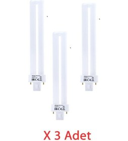 Resim Osram 11W/827 PLS Floresan Ampul Sarı Işık 235 MM 3 Adet 