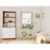 Resim Sardes Kitaplık Amalfi-beyaz 