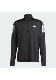 Resim Black Adidas Erkek Koşu - Yürüyüş Eşofman Üstü Otr B Hz In1490 Siyah 