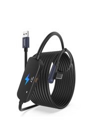 Resim AyrStore Şarj ile Bağlantı Kablosu 16FT Meta Quest 3S/Quest 3/Oculus Quest 2 Aksesuarlarıyla Uy 