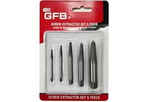 Resim Gfb Ters Kılavuz Seti Ağır Hizmet 5 Parça 