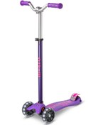 Resim Maxi Micro Deluxe Pro LED Purple Scooter 
