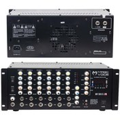 Resim MagicVoice DXT MAGICVOICE MV 300EU TR 300 WATT 6 MİK. GİRİŞLİ USB BT TRAFOLU MIXER KÜP ANFİ 