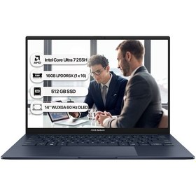 Resim Asus Zenbook 14 UX3405CA-QL571W Ultra 7-255H 16 GB 512 GB SSD 14" W11H Dizüstü Bilgisayar 