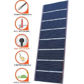 Resim Oxa Karbon Film Isıtıcı 80CM En Halı Altı Isıtıcı 