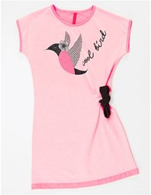 Resim Denokids Ollie&Olla Hummingbird Elbise Pembe 