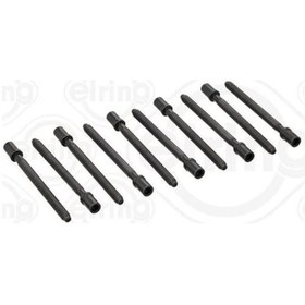 Resim Elring 305.430 Silindir Kapak Saplama Set 10'lu M 12x1.75x152 Volkswagen Passat Golf-jetta-touran 2.0 Tdı 03g103384 
