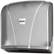 Resim Omnipazar PLX 3464-2 Z Katlı Kağıt Havlu Dispenseri Şeffaf-Füme 