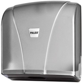 Resim Omnipazar PLX 3464-2 Z Katlı Kağıt Havlu Dispenseri Şeffaf-Füme 