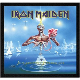 Resim Iron Maiden Seventh Son of a Seventh Son Albüm Arma Peç Patch Yama Çok Renkli 