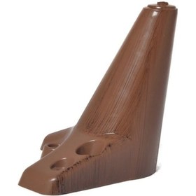 Resim Zeygen Zirve Plastik Mobilya Baza Koltuk Kanepe Ayak 4 Adet 12 Cm Ceviz 