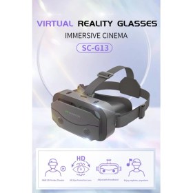 Resim VR Shinecon G13 3D Sanal Gerçeklik Gözlüğü – Evrensel Uyum, Ergonomik Tasarım ve Yüksek Görüntü Kalitesi, Siyah 