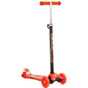 Resim Maxi Işıklı Scooter Kırmızı 